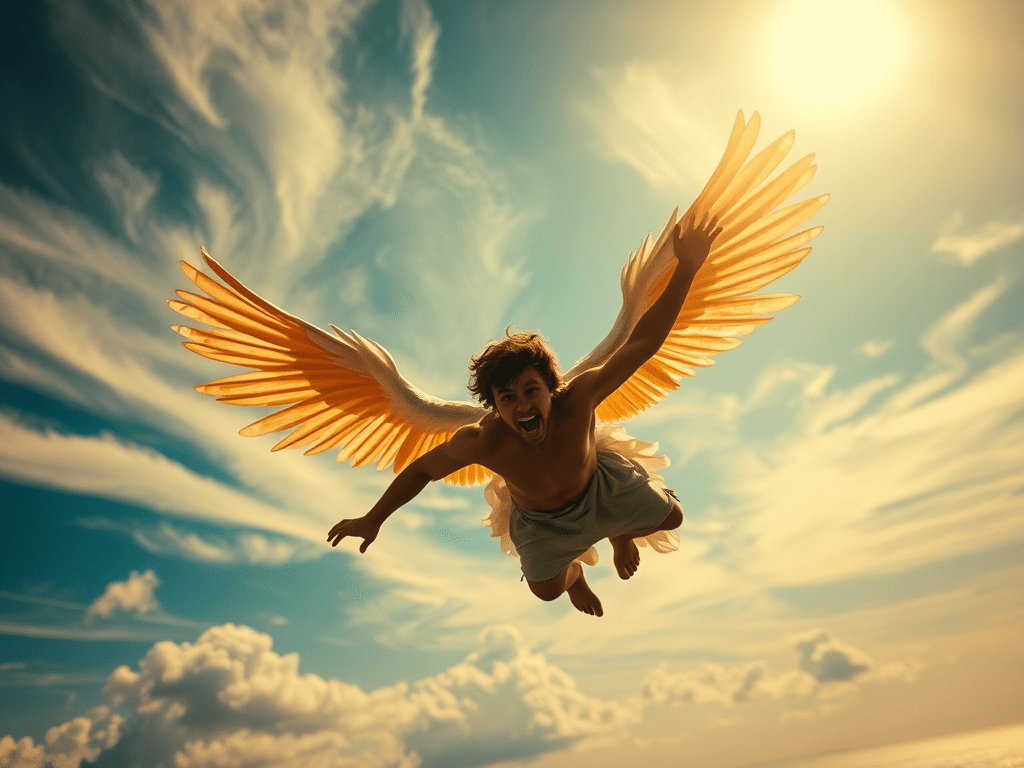 Des hommes dans le&nbsp;ciel