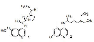 quinine et chloroquine