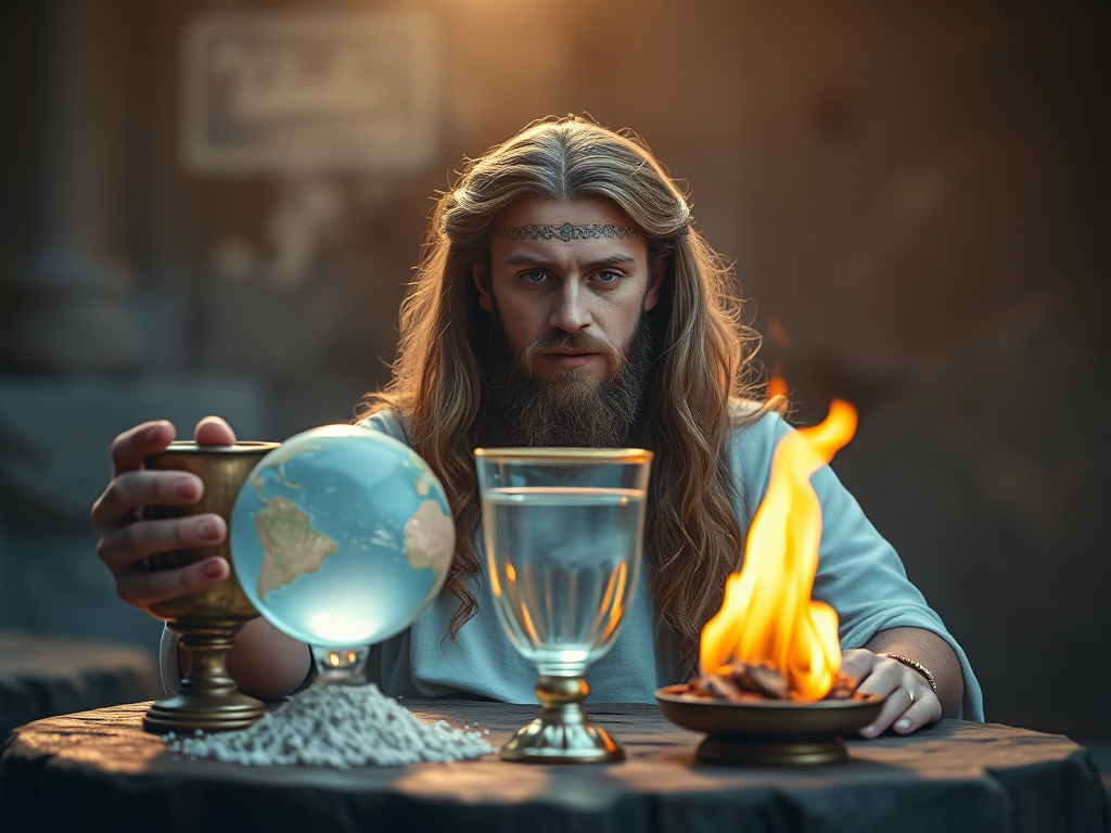 Les racines de la science atomique (6/8) : Empédocle et les quatre éléments