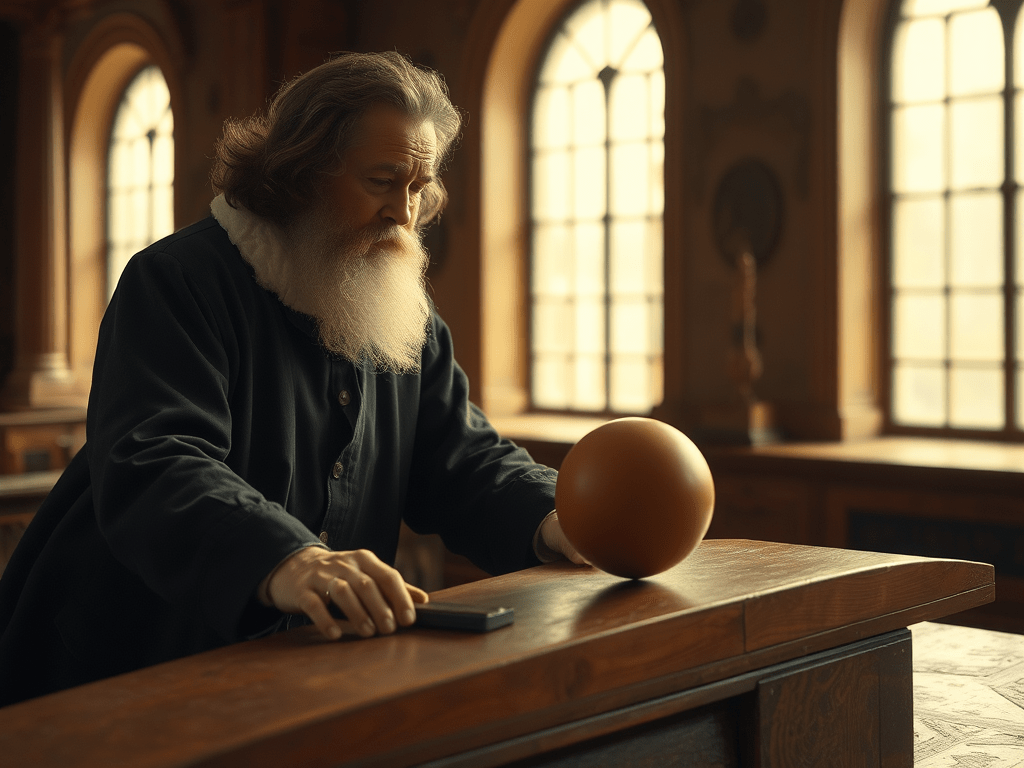 1632, Le principe d’inertie de&nbsp;Galilée