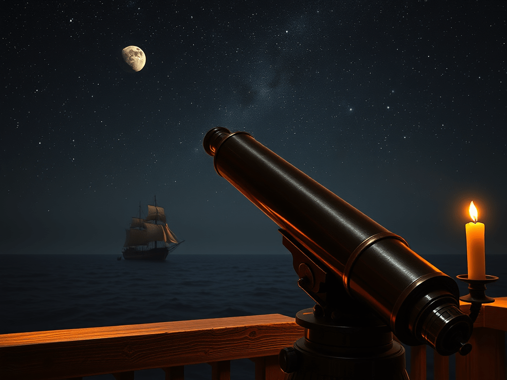 1667, Auzout propose de mesurer la distance Terre-Lune depuis&nbsp;l’équateur